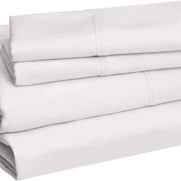 Lightweight Super Soft Easy Care Microfiber 4-Piece Bed Sheet Set/ALL Sizes - Picture 5 of 16